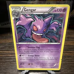 Pokemon TCG Gengar 60/162 XY Breakthrough Deck Exclusive Non-Holo NM/LP - Image 1