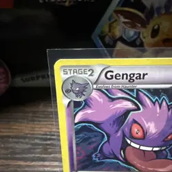 Pokemon TCG Gengar 60/162 XY Breakthrough Deck Exclusive Non-Holo NM/LP - Image 3