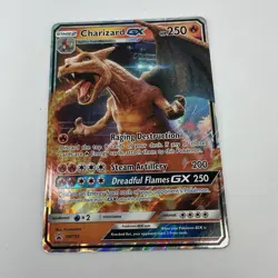 Charizard GX SM195 - Sun & Moon Black Star Promo Holo Pokemon NM/MINT - Image 1