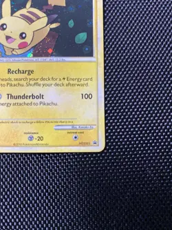 Pikachu HGSS03 Swirl Pokemon TCG: 2010 HGSS Black Star Promo NM - Image 5