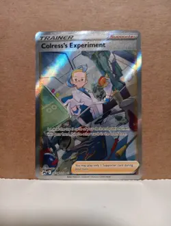 2023 Pokemon SWSH Crown Zenith Colress's Experiment Galarian Gallery #GG59/GG70 - Image 1