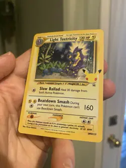 Light Toxtricity - SWSH137 - Holo Promo Pokemon Sword & Shield NM - Image 5