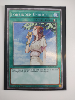 Forbidden Chalice (Platinum Secret Rare) RA04-EN137 - Image 1