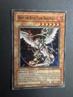 Yugioh! HP Horus the Black Flame Dragon LV6 - SOD-EN007 - Super Rare - Unlimited - Image 1