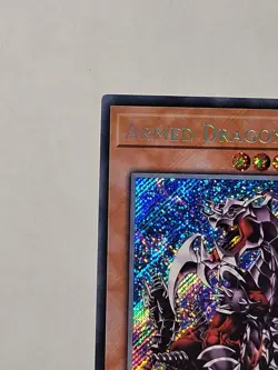 Yugioh - Armed Dragon LV7 - 1st Edition - Secret Rare NM/M (A171) - Image 4
