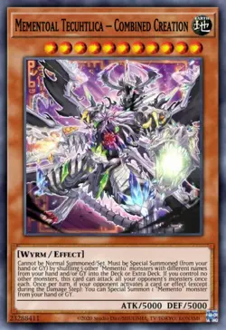 Yugioh! Mementoal Tecuhtlica - Combined Creation - VASM-EN001 - Quarter Century - Image 1