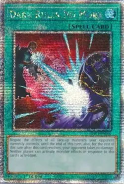 Yugioh! Dark Ruler No More - RA01-EN060 - Quarter Century Secret Rare - 1st Edit - Image 1