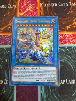 Yu-Gi-Oh! Drytron Meteonis Draconids GEIM-EN029 Ultra Rare 1st Edition Near Mint - Image 1