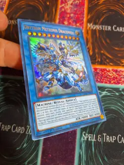 Yu-Gi-Oh! Drytron Meteonis Draconids GEIM-EN029 Ultra Rare 1st Edition Near Mint - Image 2