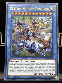 YUGIOH DRYTRON METEONIS DRACONIDS GEIM-EN029 1ST ULTRA NM - Image 2