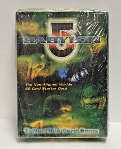 Babylon 5The Great War CCG Card Game Non Aligned Worlds 60 Card Starter Deck NIB - Image 1