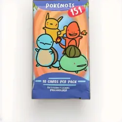 Pokenots 151 Sealed Booster Pack - 10 Cards Pokemon Parody TCG Pack - Image 1