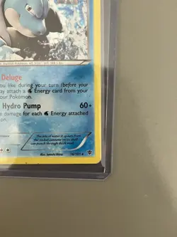 Pokemon TCG Blastoise Holo Rare Card 16/101 Plasma Blast Cosmos - Image 5