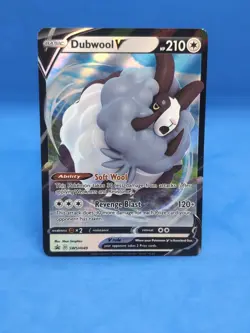 Dubwool V SWSH049 SWSH: Sword & Shield Promo Cards Holo - Image 1