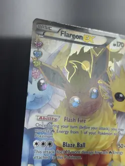 Flareon EX (Full Art) RC28/RC32 Generations: Radiant Collection Pokemon Card - Image 4