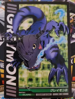 Digimon Jintrix Greymon 4-007 / 081 Rare Japanese Card - Image 1