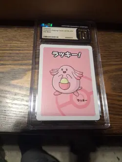 CGC Pristine 10 Chansey - Pokemon Playing Cards 2019 JPN Old Maid -Rare Japanese - Image 1