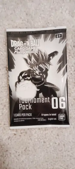 250 + Dragon ball Fusion World Card Game Tournament Pack Volume 6 Sealed - Image 5