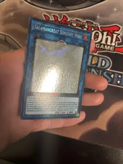 (MC) Yu-Gi-Oh! Salamangreat Sunlight Wolf Ghost Rare Card LD10-EN000 VLP - Image 2