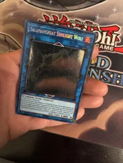 (MC) Yu-Gi-Oh! Salamangreat Sunlight Wolf Ghost Rare Card LD10-EN000 VLP - Image 3