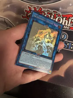 (MC) Yu-Gi-Oh! Salamangreat Sunlight Wolf Ghost Rare Card LD10-EN000 VLP - Image 5