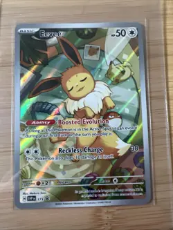Eevee 173 Sv: Scarlet & Violet Prismatic Evolutions ETB Promo Card Holo - Image 1