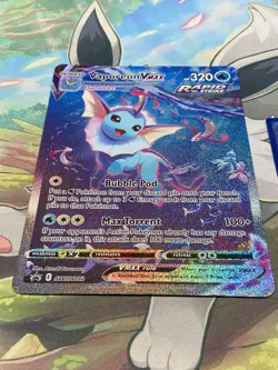Vaporeon VMAX SWSH182 Sword & Shield Promo JUMBO Card NM 2021 English - Image 3