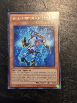 Yu-Gi-Oh! RARE CARD SUPER QUANTUM BLUE LAYER WIRA-EN032 1ST NM/VLP - Image 1