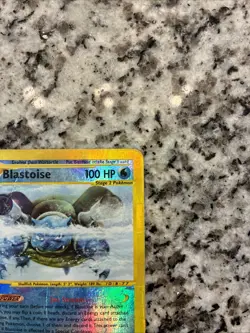 Blastoise 4/165 Expedition - Reverse Holo Rare - Pokemon Holo E-reader Card HP - Image 3