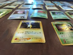 Pokemon Cards Lot 37 Japanese And WOT Holographics. Binder Curl LP-Damaged - Image 4