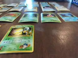 Pokemon Cards Lot 37 Japanese And WOT Holographics. Binder Curl LP-Damaged - Image 5