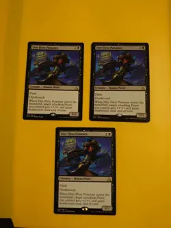 MTG Card. Dire Fleet Poisoner x3 RIX rare pirate small crease to top as pics - Image 1