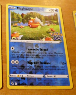 POKEMON GO FRANCAISE CARD REVERSE HOLO CARTE MAGICARPE 021/078 EB10 FR NEUF MINT - Image 1