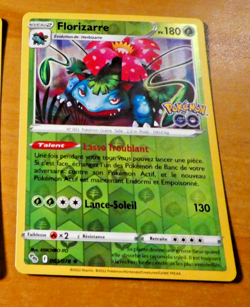 POKEMON GO FRANCAISE CARD REVERSE HOLO CARTE FLORIZARRE 003/078 FR JCC NM 2022 - Image 1