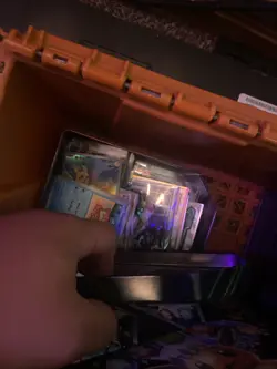 Pokemon Card Lot And Sports (orange crate not apart of this) - Image 3