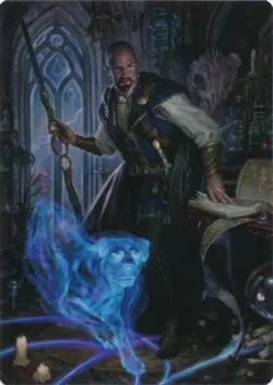 4x Art Series (75/81) - Mordenkainen MTG Adventures in the Forgotten Realms NM M - Image 1