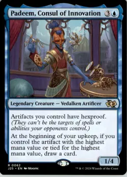 Padeem, Consul of Innovation (Anime) R Foundations Jumpstart 62 Near Mint - Image 1