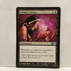 MTG Liliana's Caress Magic: The Gathering M11 Uncommon #103 - Image 1