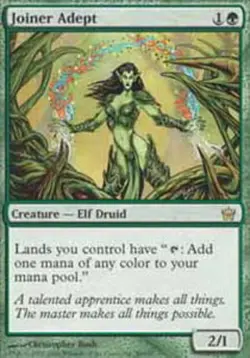 Joiner Adept Magic mtg Heavy Play, English Fifth Dawn x1 - Image 1