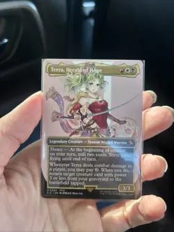 Terra, Herald of Hope (Borderless) Commander: Final Fantasy Regular - Image 1