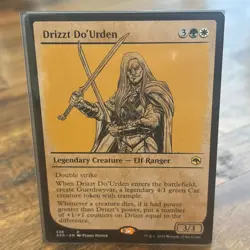 Drizzt, Do'Urden x1 Showcase AFR Forgotten Realms MTG Magic the Gathering 338 NM - Image 1