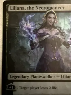 Liliana, the Necromancer (Foil) - Core Set 2019 (Mythic) Magic The Gathering - Image 3