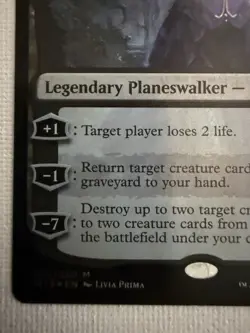 Liliana, the Necromancer (Foil) - Core Set 2019 (Mythic) Magic The Gathering - Image 5