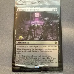 Corpses of the Lost FOIL Prerelease Promo 98 SEALED Ixalan LCI MTG Rare Unplayed - Image 1