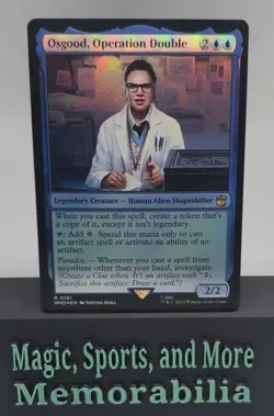 MTG Osgood, Operation Double Doctor Who Foil Rare Magic The Gathering LP - Image 1