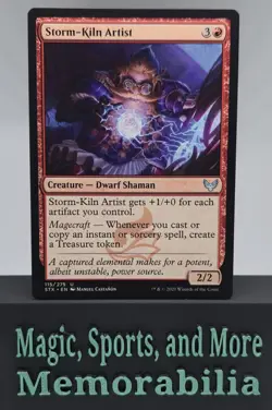 MTG Storm-Kiln Artist Strixhaven Regular Uncommon Magic The Gathering LP - Image 1
