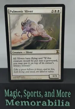 MTG Pulmonic Sliver Time Spiral Regular Rare Magic the Gathering LP - Image 1
