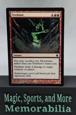 MTG Fireblast Foil Premium Deck Series: Fire & Lightning Magic The Gathering LP - Image 1