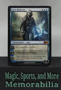MTG Jace Beleren Magic 2010 Regular Rare Magic The Gathering MP - Image 1