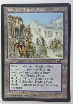 MTG Balduvian Trading Post [Alliances] Magic the Gathering LP - Image 1